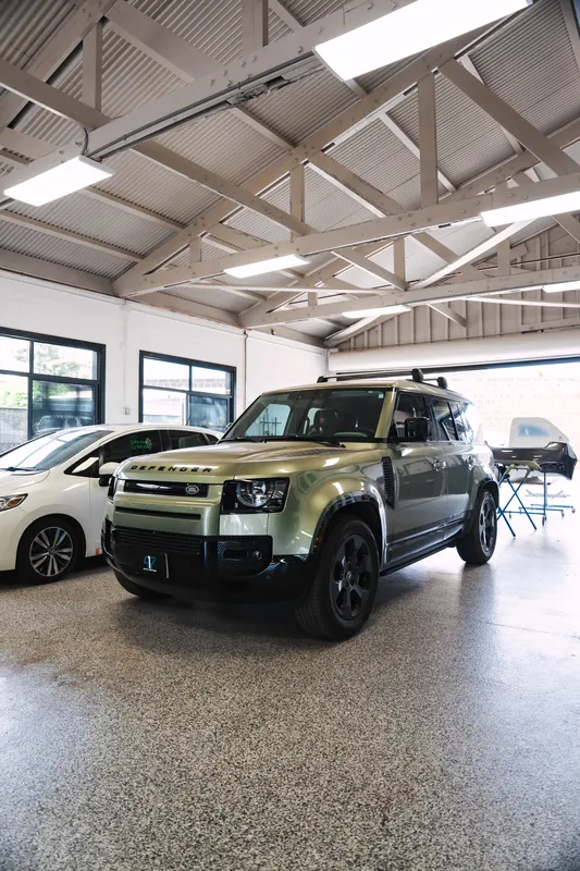 A finished SUV ready for the customer at 417 Autoworks